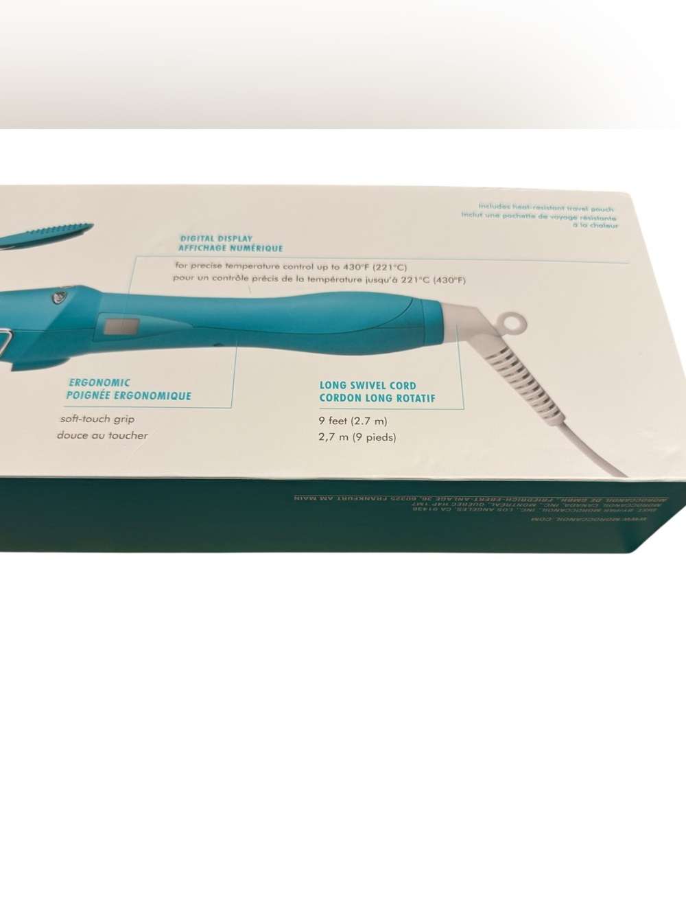 Moroccanoil 1” Everlasting Curl Titanium Curling Iron New Sealed - Picture 5 of 10